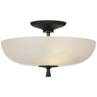 Pascal 14'' Bowl Semi-Flush Mount (279|ARN 4415BZ-ALB)