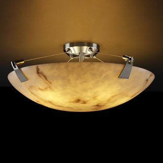 36'' Semi-Flush Bowl w/ Tapered Clips (254|FAL-9634-35-NCKL)