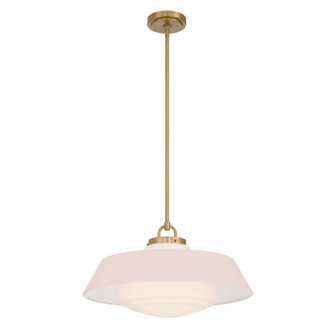 Xander 20'' Vibrant Gold + Blush Pendant (205|XAN-8009-VG-BH)