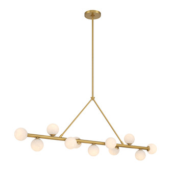 Terrell 46.5'' LED Luxe Gold Linear Chandelier (205|TRL-2807-LG)