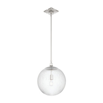 Orly 14'' Polished Nickel Pendant (205|ORY-1007-PN-CL)