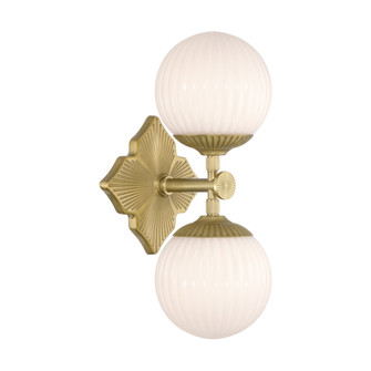 Orly 7.5'' Aged Brass Sconce (205|ORY-1002-AG-WH)