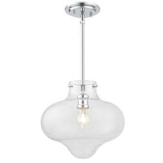 Kai 12'' Polished Chrome Pendant (205|ED664661CH)