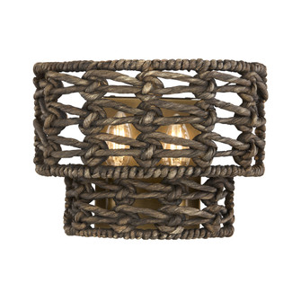 Silencio 2-Light Wall Wall Sconce in Riviera Brass by Breegan Jane (128|9-9285-2-220)