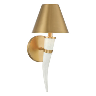 Hearne 1-Light Wall Sconce in Warm Brass by Dann Foley (128|9-6300-1-322)