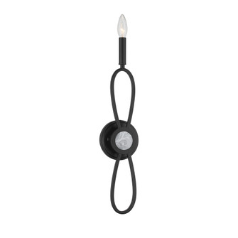 Minette 1-Light Wall Sconce in Matte Black (128|9-4100-1-89)
