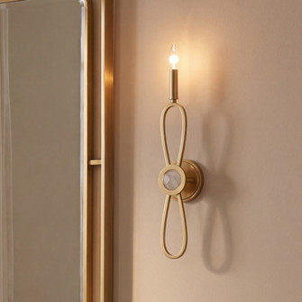 Minette 1-Light Wall Sconce in Spun Gold (128|9-4100-1-328)