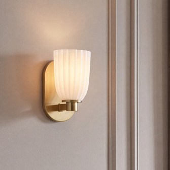 Baldwin 1-Light Wall Wall Sconce in Noble Brass (128|9-1245-1-127)