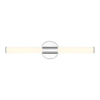 Connor 24'' Mini Tube LED Cylinder Vanity Light in Chrome (128|8-9999-24-CH)