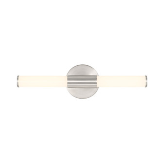 Connor 18'' Mini Tube LED Cylinder Vanity Light in Satin Nickel (128|8-9999-18-SN)