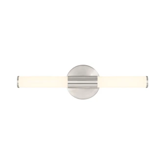 Connor 18'' Mini Tube LED Cylinder Vanity Light in Satin Nickel (128|8-9999-18-SN)