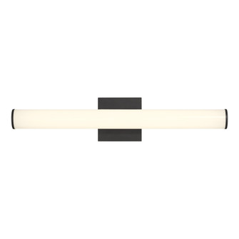 Colt 24'' Contemporary LED Cylinder Vanity Light in Black (128|8-8888-24-BK)