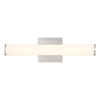 Colt 18'' Contemporary LED Cylinder Vanity Light in Satin Nickel (128|8-8888-18-SN)