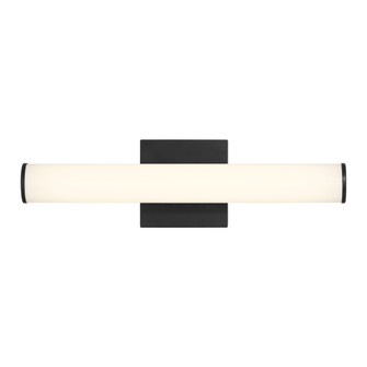 Colt 18'' Contemporary LED Cylinder Vanity Light in Black (128|8-8888-18-BK)