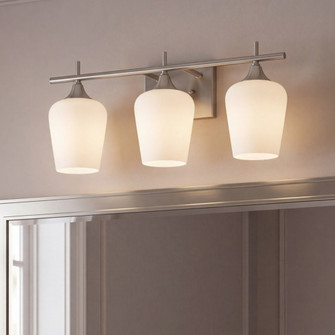 Octave 3-Light Bathroom Vanity Light in Satin Nickel (128|8-6030-3-SN)