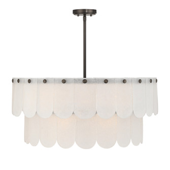 Ashton 10-Light Pendant in Mediterranean Bronze (128|7-9800-10-15)