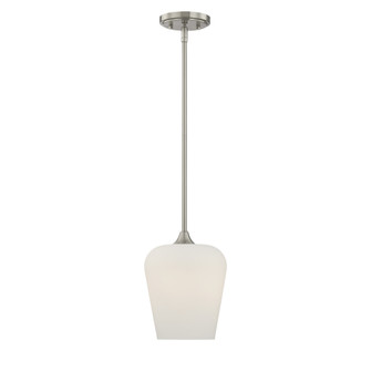 Octave 1-Light Pendant in Satin Nickel (128|7-6036-1-SN)