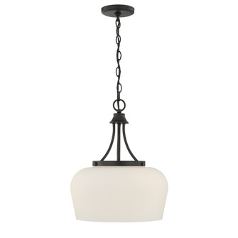 Octave 3-Light Pendant in Matte Black (128|7-6034-3-BK)