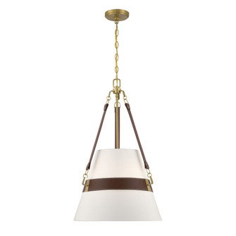 Corinth 3-Light Pendant in Warm Brass (128|7-5627-3-322)