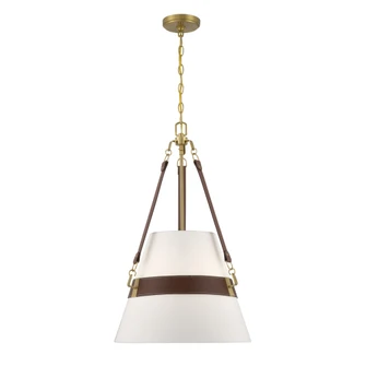 Corinth 3-Light Pendant in Warm Brass (128|7-5627-3-322)