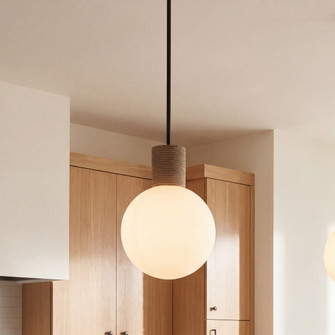 Jarrell 1-Light Pendant in Matte Black (128|7-4082-1-89)