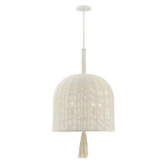 Lunara 5-Light Pendant in Cotton by Breegan Jane (128|7-3401-5-341)