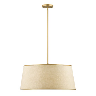 Sombra 6-Light Pendant in Spun Gold by Breegan Jane (128|7-2044-6-328)