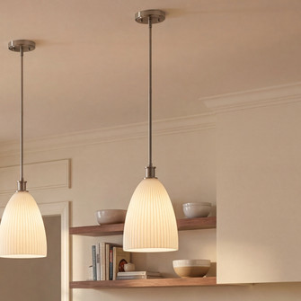 Baldwin 1-Light Pendant in Satin Nickel (128|7-1244-1-SN)