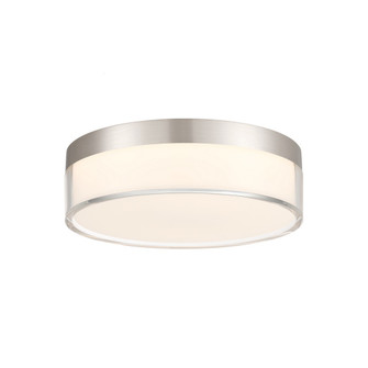 Clarion 7'' 5CCT LED Acrylic Ceiling Light in Satin Nickel (128|6-4444-7-SN)