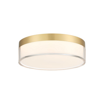 Clarion 7'' 5CCT LED Acrylic Ceiling Light in Brass (128|6-4444-7-BR)