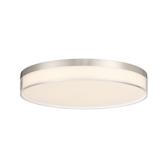 Clarion 13'' 5CCT LED Acrylic Ceiling Light in Satin Nickel (128|6-4444-13-SN)
