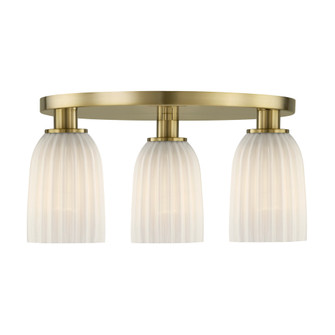 Baldwin 3-Light Flush Mount in Noble Brass (128|6-1247-3-127)