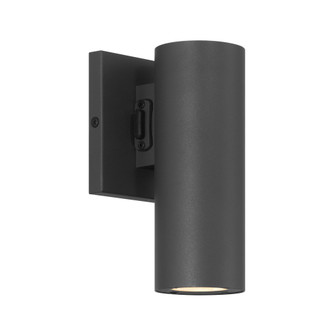 Kelley 1-Light LED 5CCT Cylinder Exterior Light in Black (128|5-CYL-1-5CCT-BK)