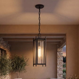 Jacobs 1-Light Outdoor Hanging Lantern in Matte Black (128|5-3806-BK)