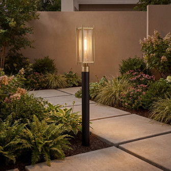 Jacobs 1-Light Outdoor Post Lantern in Serene Brass (128|5-3807-344)