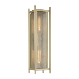 Jacobs 2-Light Outdoor Wall Lantern in Serene Brass (128|5-3805-344)