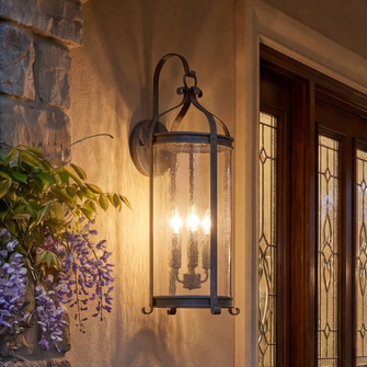 Preston 3-Light Outdoor Wall Lantern in Iron Oxide (128|5-112-337)
