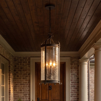Preston 3-Light Outdoor Hanging Lantern in Iron Oxide (128|5-110-337)