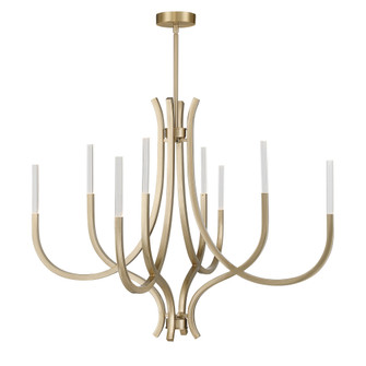 Bradford 8-Light Chandelier in Noble Brass (128|1-1900-8-127)