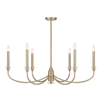 Coventry 6-Light Chandelier in Noble Brass (128|1-1500-6-127)