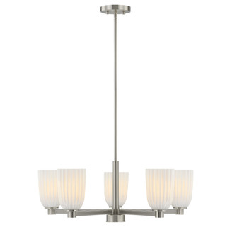 Baldwin 5-Light Chandelier in Satin Nickel (128|1-1246-5-SN)