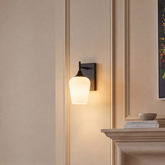 Octave 1-Light Wall Sconce in Matte Black (128|9-6030-1-BK)