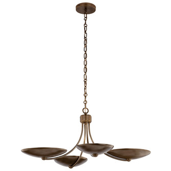 Palmela Chandelier/Semi Flush 4Lt (2|52854LBR)