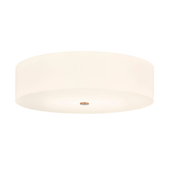 Classic 30'' 6-Light Acrylic Flush-Mount (254|ACR-9733-OPAL-BRSS)