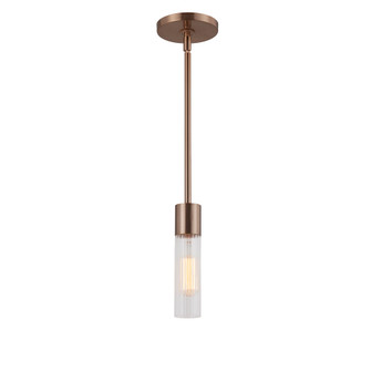 Rimini 1-Light Pendant (254|FSN-8357-CLFT-BRSS)