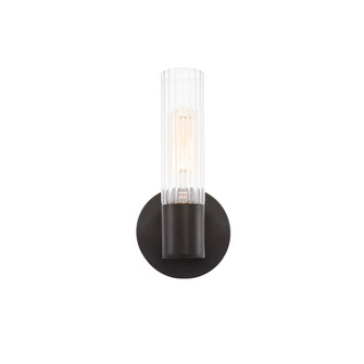 Rimini ADA 1-Light Wall Sconce (254|FSN-8351-CLFT-MBLK)