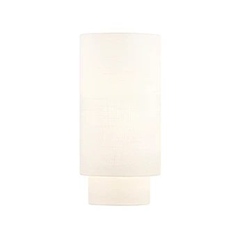 Classic 13'' ADA Tall Tier Fabric Wall Sconce (254|FAB-5772-WHTE)