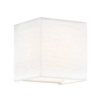 Marco 4'' LED ADA Cube Fabric Wall Sconce (254|FAB-5661-WHTE)