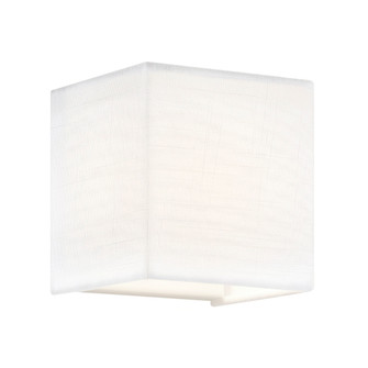 Marco 4'' LED ADA Cube Fabric Wall Sconce (254|FAB-5661-WHTE)