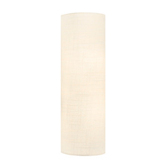 Classic 17'' ADA Large Tube Fabric Wall Sconce (254|FAB-5405-CREM)